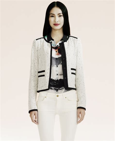 chanel inspired coat